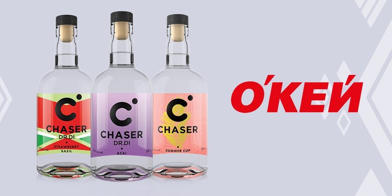 Купить Chaser водка в сети гипермаркетов Окей